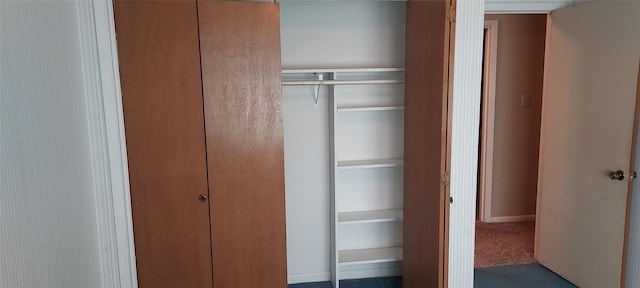 view of closet