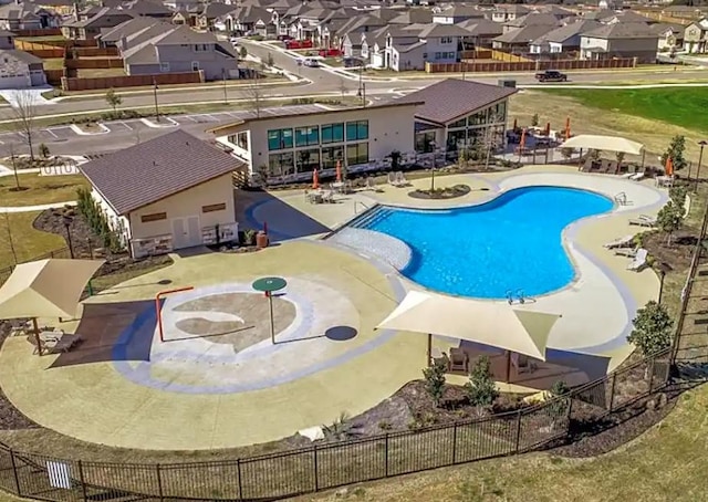 107 Dedina Dr, Georgetown, TX 78626 - community pool with a residential view