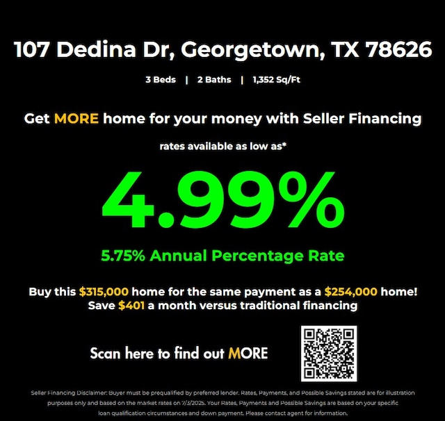 107 Dedina Dr, Georgetown, TX 78626 - view of a document