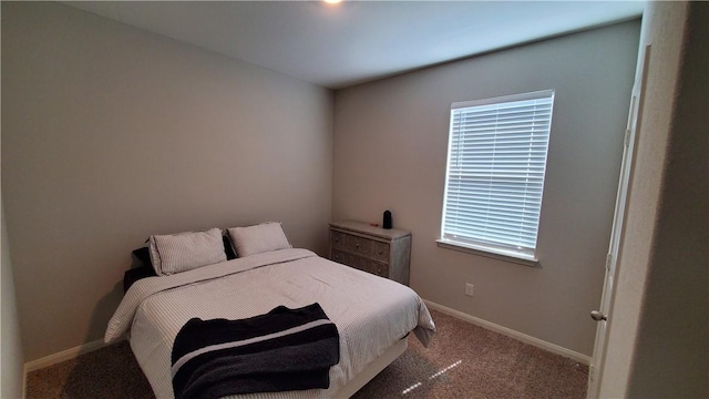 bedroom with carpet flooring