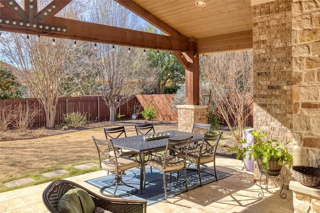 view of patio / terrace