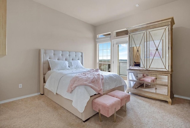 2918 Ranch Road 620 N Unit L-177, Austin, TX 78734 - carpeted bedroom with access to outside and baseboards