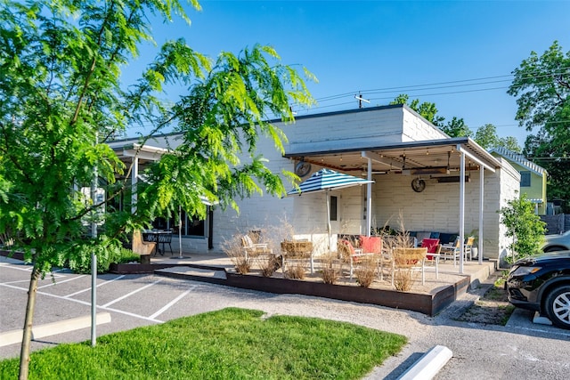 exterior space featuring a patio area