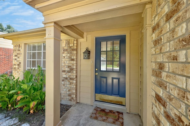 view of entrance to property