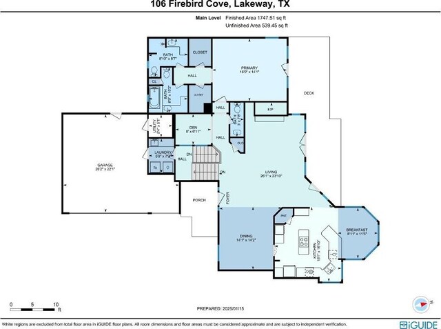 106 Firebird Cv, Lakeway, TX 78734 - view of floor plan / room layout