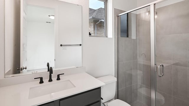 330 Allegheny Way, Kyle, TX 78640 - full bath with vanity, toilet, and a stall shower