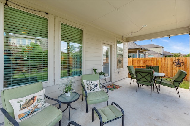 view of patio / terrace