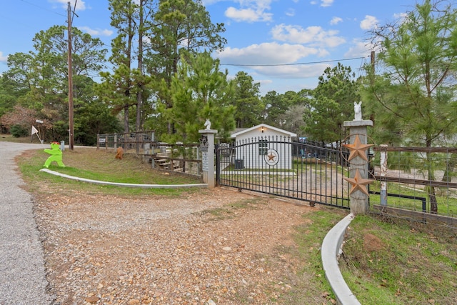 view of gate