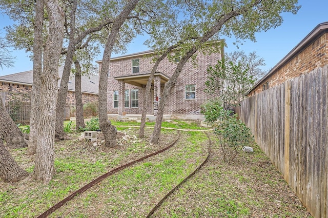 view of rear view of house