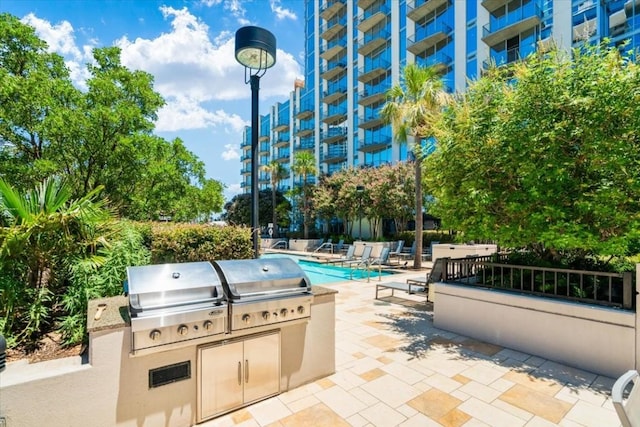 360 Nueces St Unit 4305, Austin, TX 78701 - view of patio with a community pool