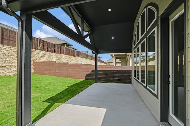 8412 Bouvreuil Dr, Austin, TX 78738 - view of patio