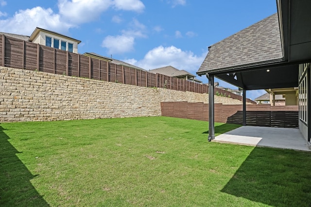8412 Bouvreuil Dr, Austin, TX 78738 - view of yard featuring a patio area