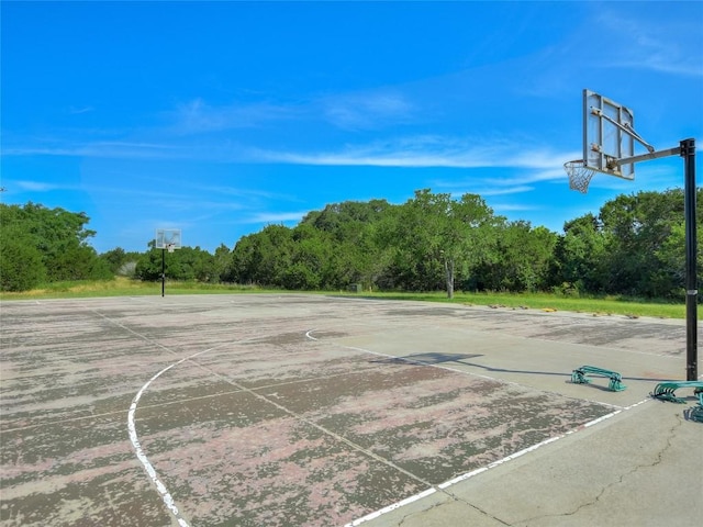 6817 Beatty Dr, Austin, TX 78749 - view of basketball court with community basketball court