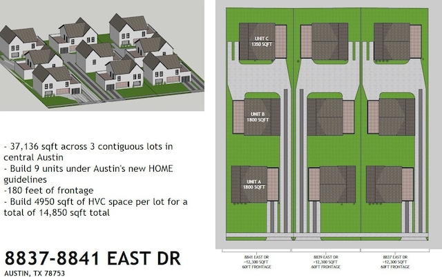 8837 E Dr, Austin TX, 78753 land for sale