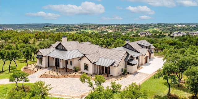 200 E Eldorado Ridge Dr, Fredericksburg, TX 78624 - aerial view of property and surrounding area