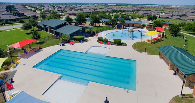 view of pool