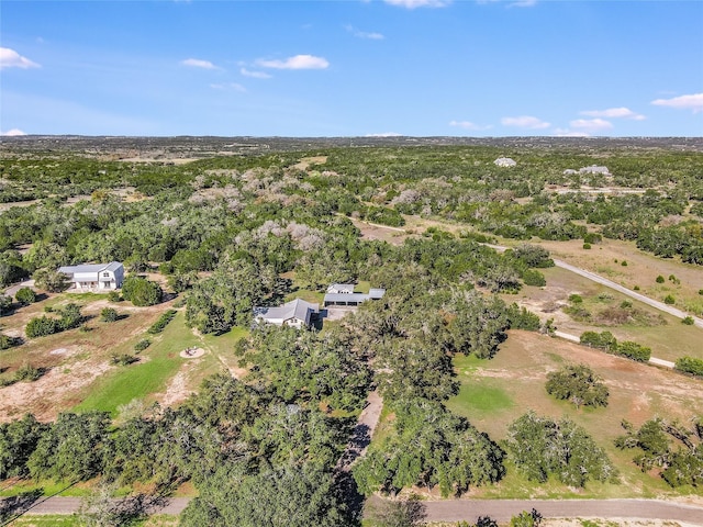 drone / aerial view featuring a rural view