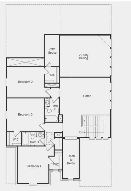 184 Milam Creek Dr, Kyle, TX 78640 - floor plan / room layout