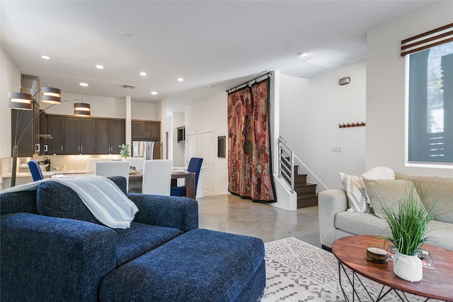 view of living room