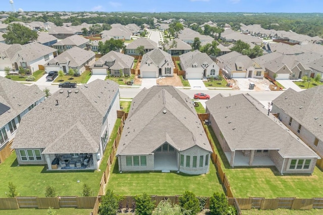 305 Five Mile Creek Way, Kyle, TX 78640 - aerial perspective of suburban area