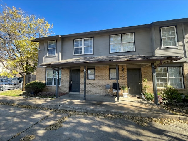 front of property featuring a porch