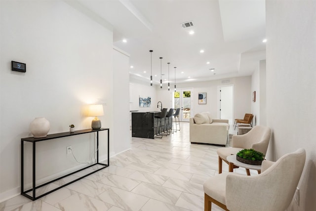 view of living room