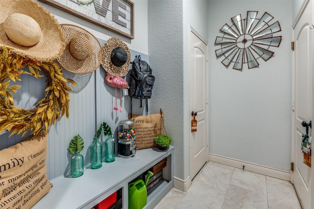 view of mudroom