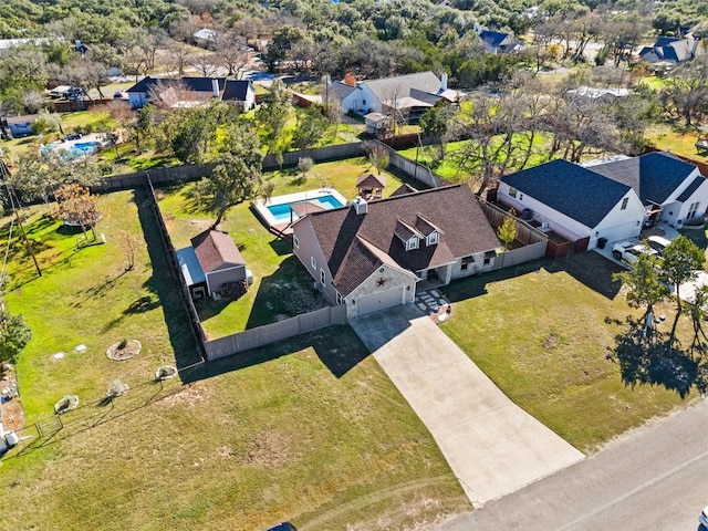 1536 Kings Ranch Rd, Bandera, TX 78003 - aerial view of residential area