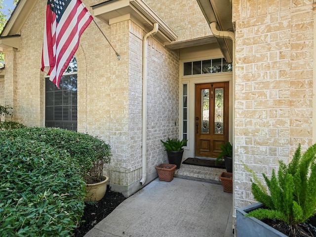 view of property entrance