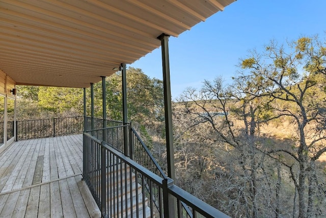 112 Center Cove Iii Loop, Spicewood, TX 78669 - view of deck