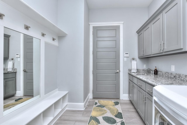 interior space featuring light hardwood / wood-style flooring