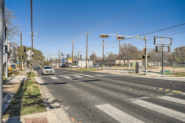 view of street