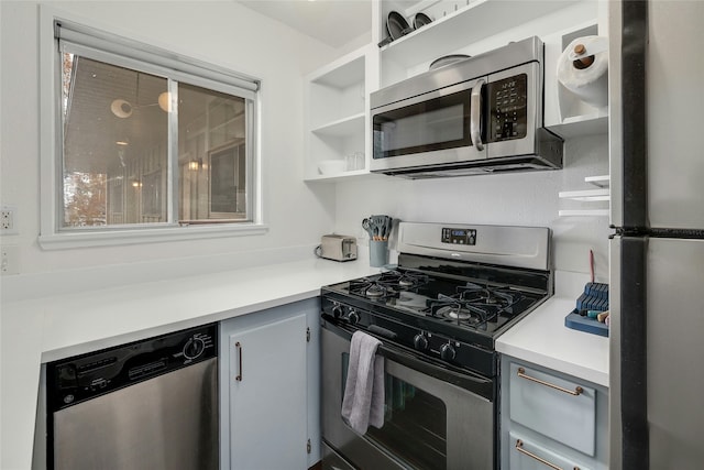 kitchen featuring stainless steel appliances