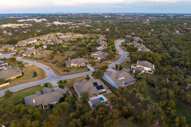 aerial view