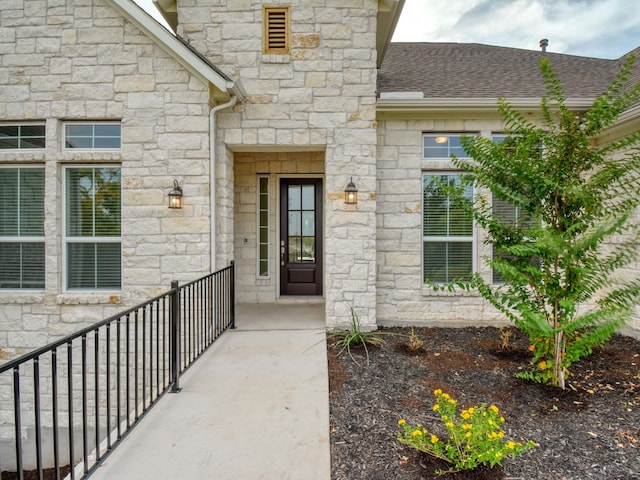 view of entrance to property