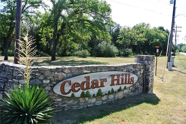 103 Cedar Hills Dr, Elgin TX, 78621 land for sale