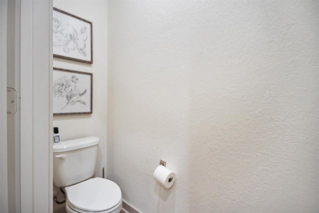 bathroom with toilet