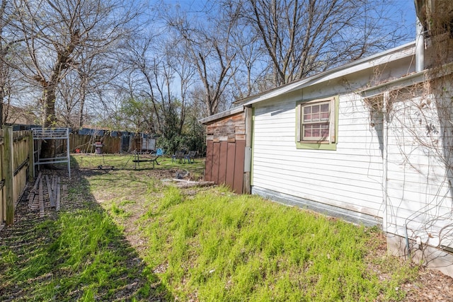 view of yard