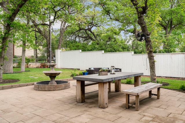 2407 Enfield Rd Unit A, Austin, TX 78703 - view of patio / terrace with outdoor dining area