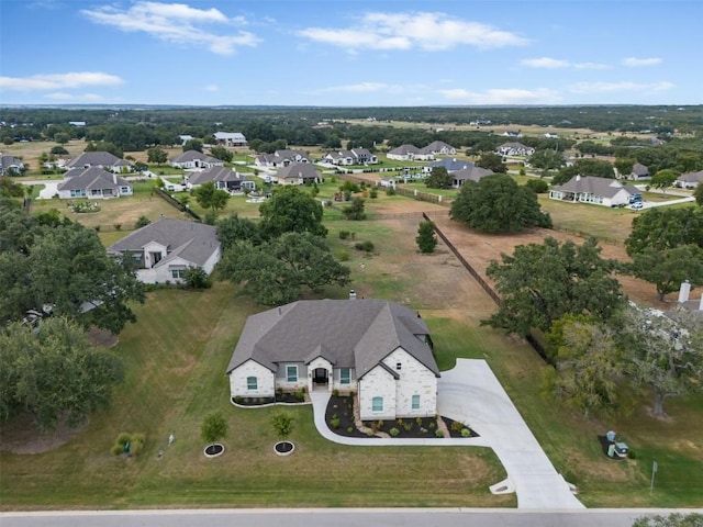 210 Miranda Way, Georgetown, TX 78633 - aerial overview of property's location featuring nearby suburban area