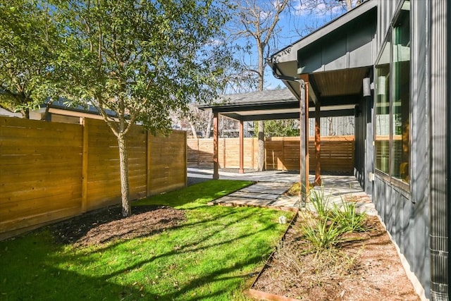 612 Irma Dr Unit 2, Austin, TX 78752 - view of yard featuring a patio
