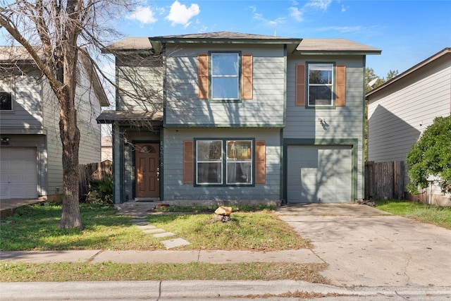 10516 Garbacz Dr, Austin, TX 78748 - view of front of property featuring an attached garage and driveway