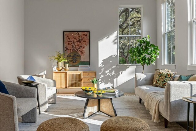 view of sitting room