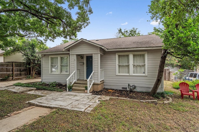 view of bungalow