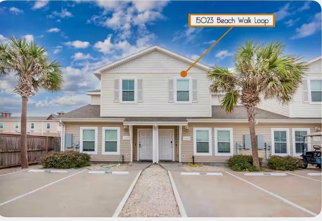 view of townhome / multi-family property