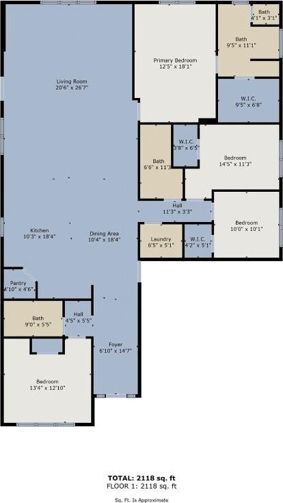 2718 Leslie Ln, San Marcos, TX 78666 - view of home floor plan