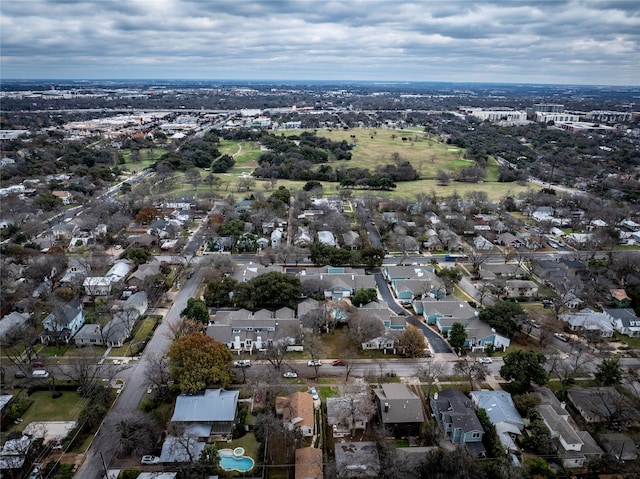 drone / aerial view