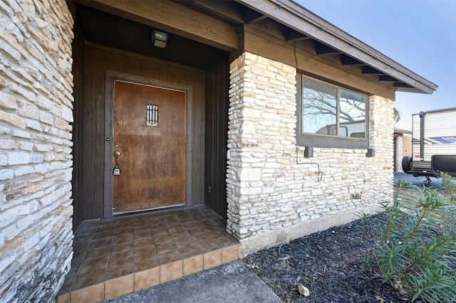 view of property entrance