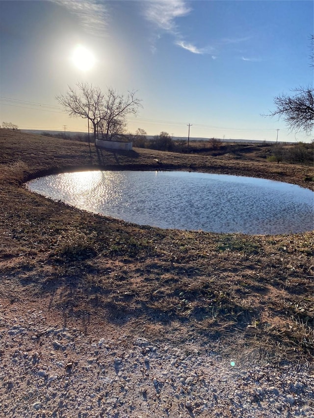 view of water feature