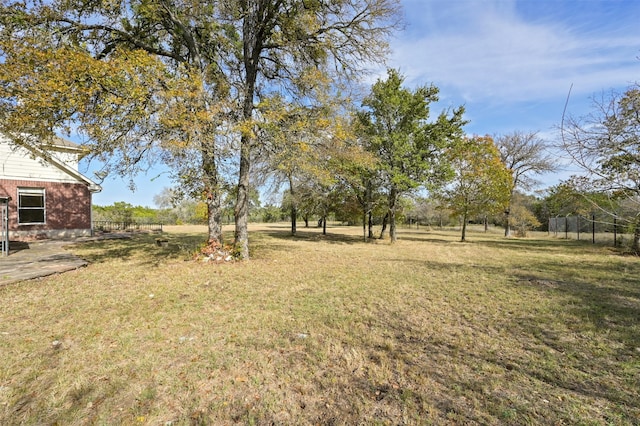 view of yard